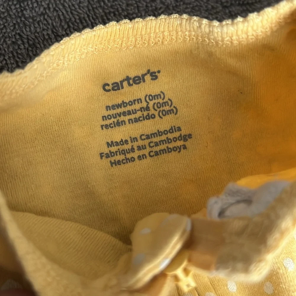 Carters Newborn Onsie - Picture 2 of 2
